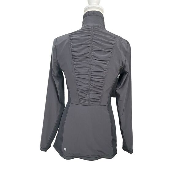 Lululemon Round Trip Jacket Full Zip Black Size 6 - Picture 2 of 8